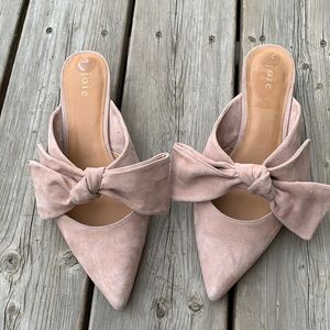 Joie Caleah kitten heel suede Mules